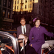 U.S. Senator John F. Kennedy, with wife Jacqueline, campaign in New York City sitting on the back seat of an open car, October 1960. Sen. Kennedy is the Democratic presidential candidate. (AP Photo)
